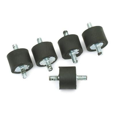 Gommini antivibranti con prigionieri da 1/4"-20 x 