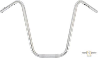 Manubrio Ape Hanger Narrow Burly 1", alto 14", Cro 