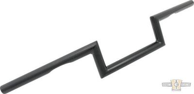 Manubrio Z Bar 1", alto 4", Largo 72cm, nero, con Jammer