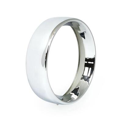 Ghiera per faro da 7&rdquo; Recessed cromata per Softail 