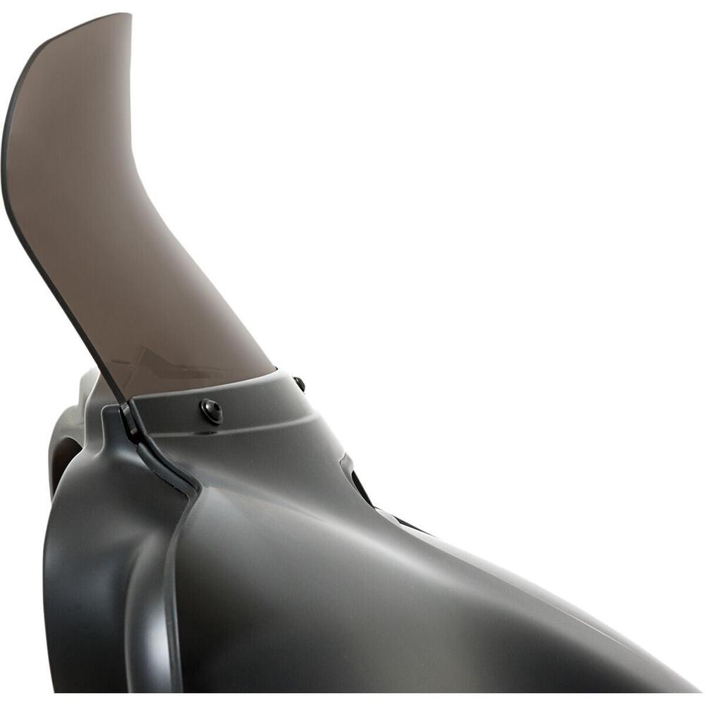 Parabrezza Memphis Spoiler fumè alto 21,5 cm per T 