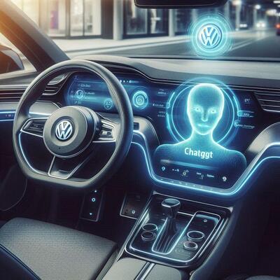 Volkswagen: l'Intelligenza Artificiale di ChatGPT arriva su tutta la gamma