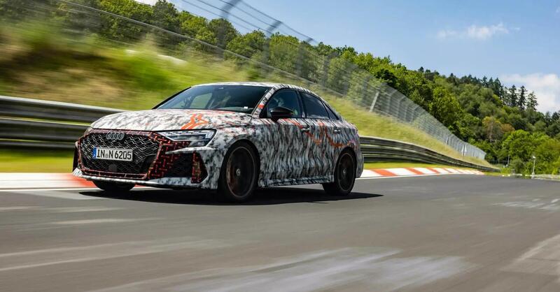 Audi RS3: nuovo record al Nurburgring, ha battuto la BMW M2