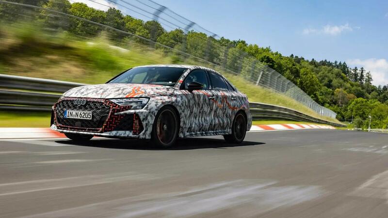 Audi RS3: nuovo record al Nurburgring, ha battuto la BMW M2