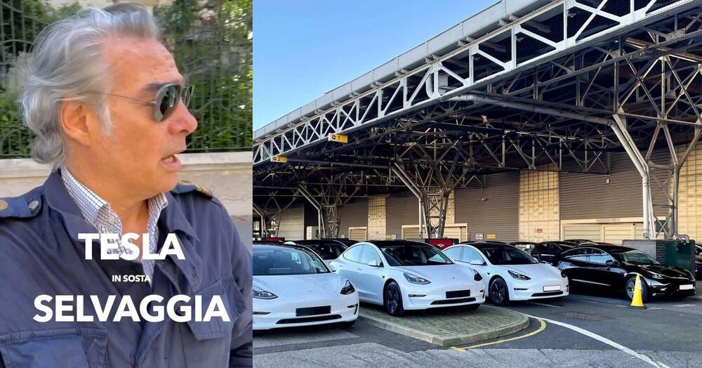 Roberto Parodi e le auto elettriche in sosta selvaggia: tra targhe straniere e (finto) ambientalismo. &ldquo;Sapete cosa dice una Tesla parcheggiata abusivamente?&rdquo;... [VIDEO]