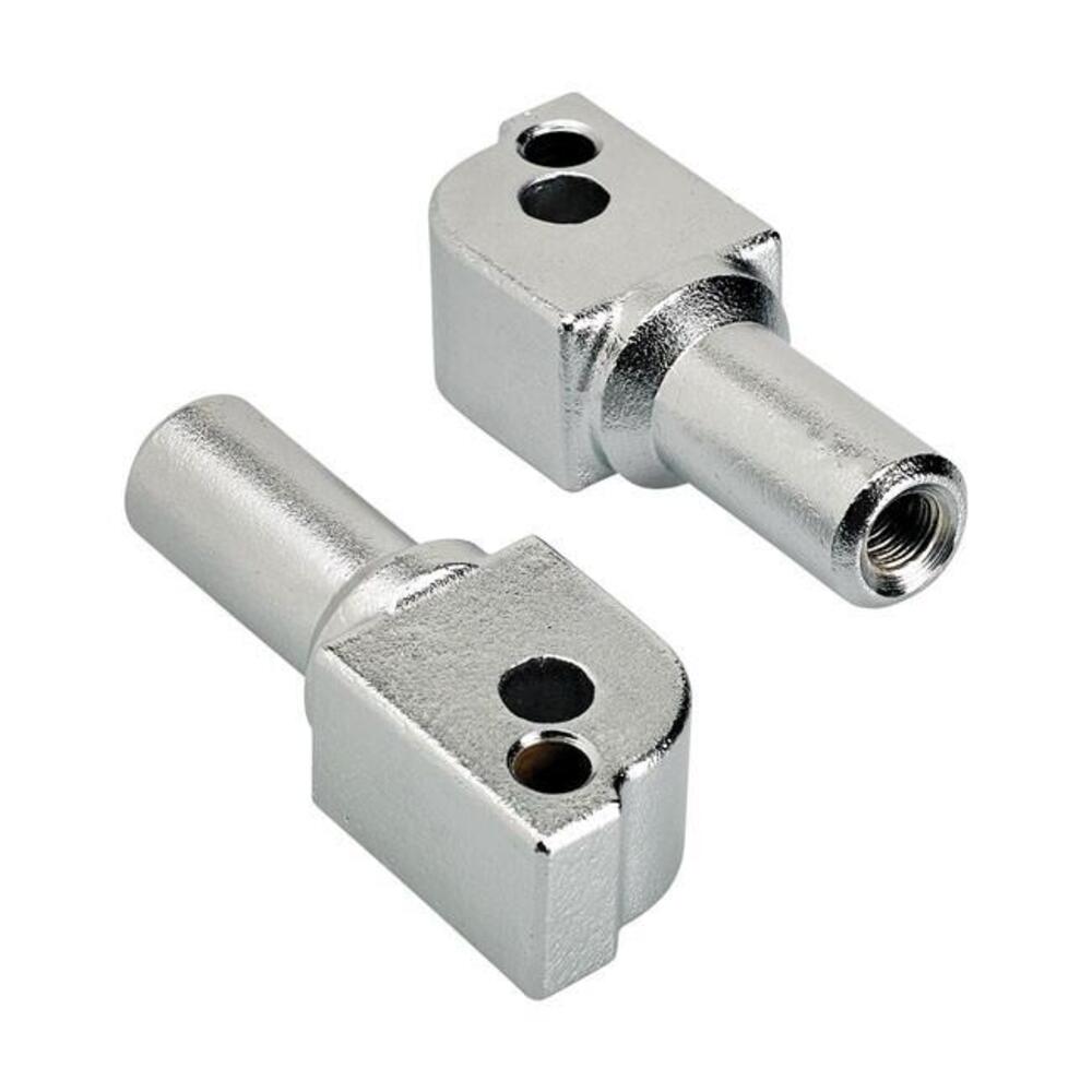 Adattatori cromati per pedaline passeggero Biltwel BiltWell