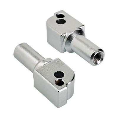 Adattatori cromati per pedaline passeggero Biltwel BiltWell