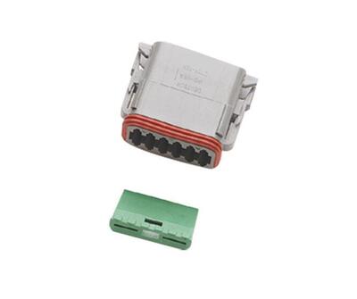 Spinotto maschio a 12 fili - grigio - DT Series Cu 