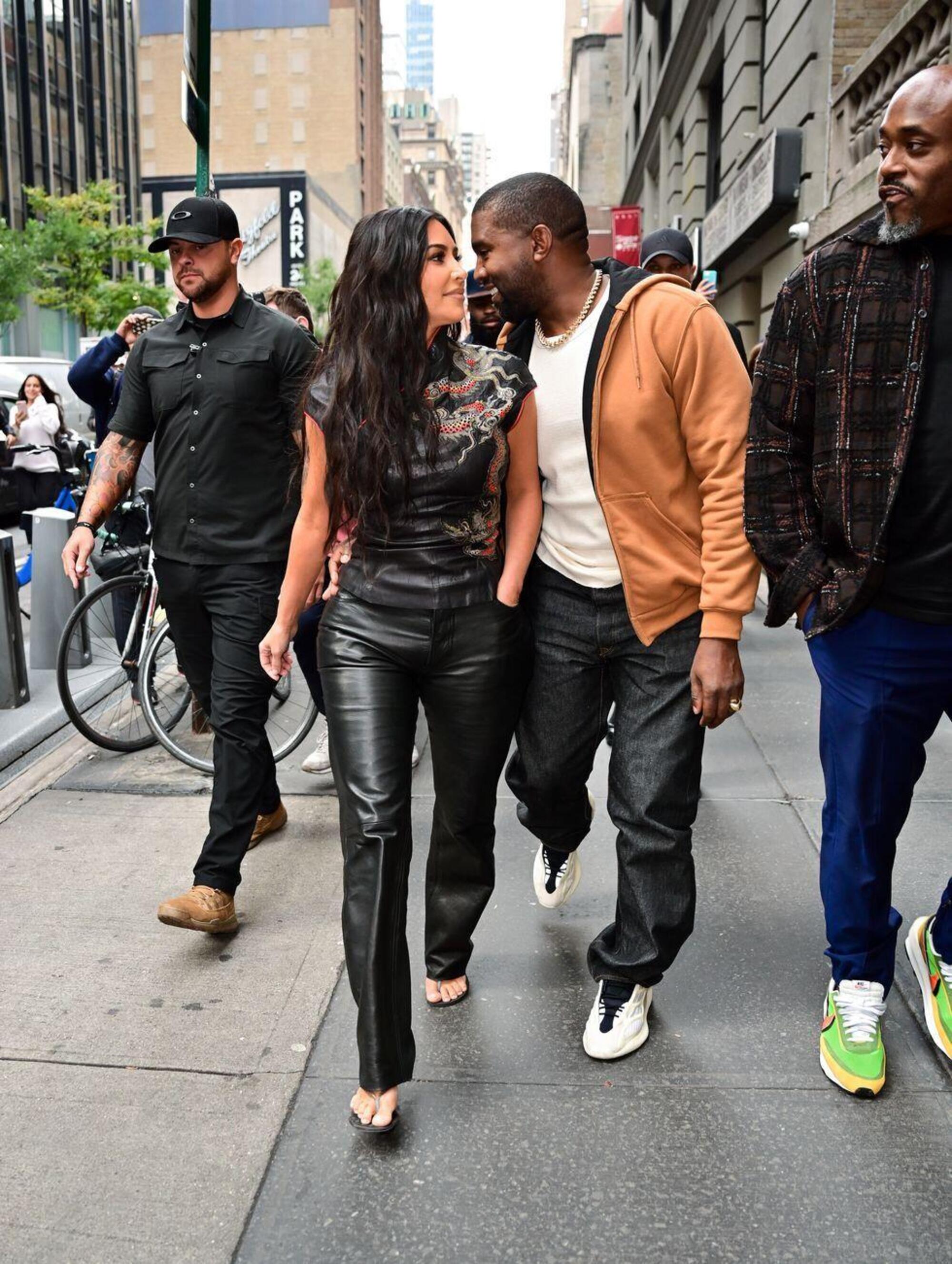 Kim Kardashian e Kanye ai tempi della loro relazione 