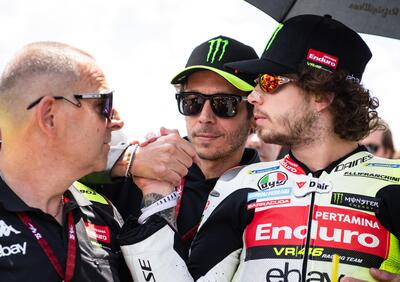 MotoGP 2024. Il saluto della VR46 a Marco Bezzecchi e viceversa