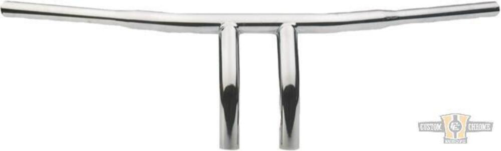 Manubrio T Bar pullback 1-1/4" alt 10" Largo 76cm Santee