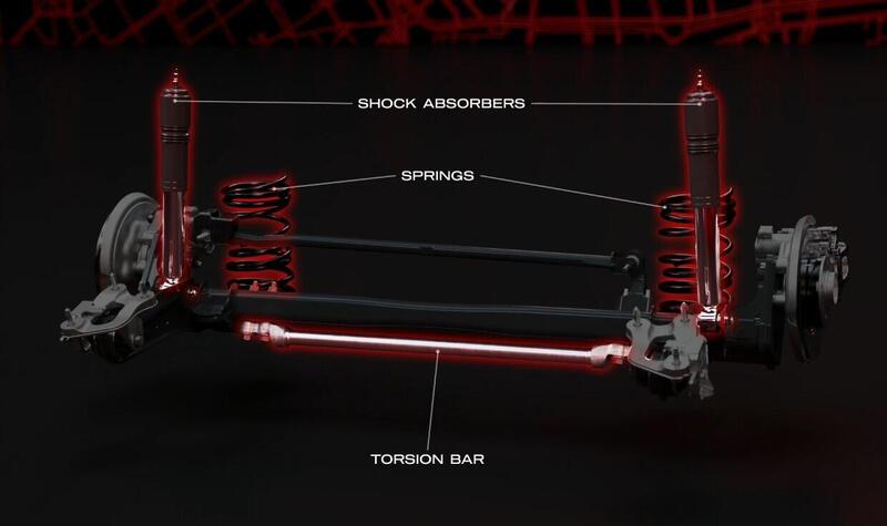 Alfa Romeo Junior Veloce: il ponte rigido posteriore