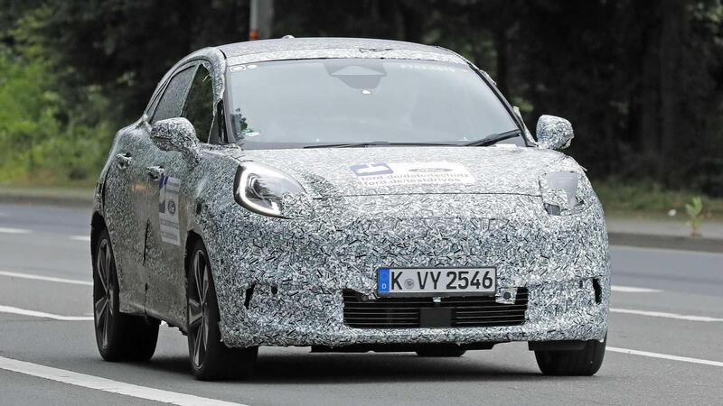 Ford Puma: avvistato il prototipo 100% elettrico