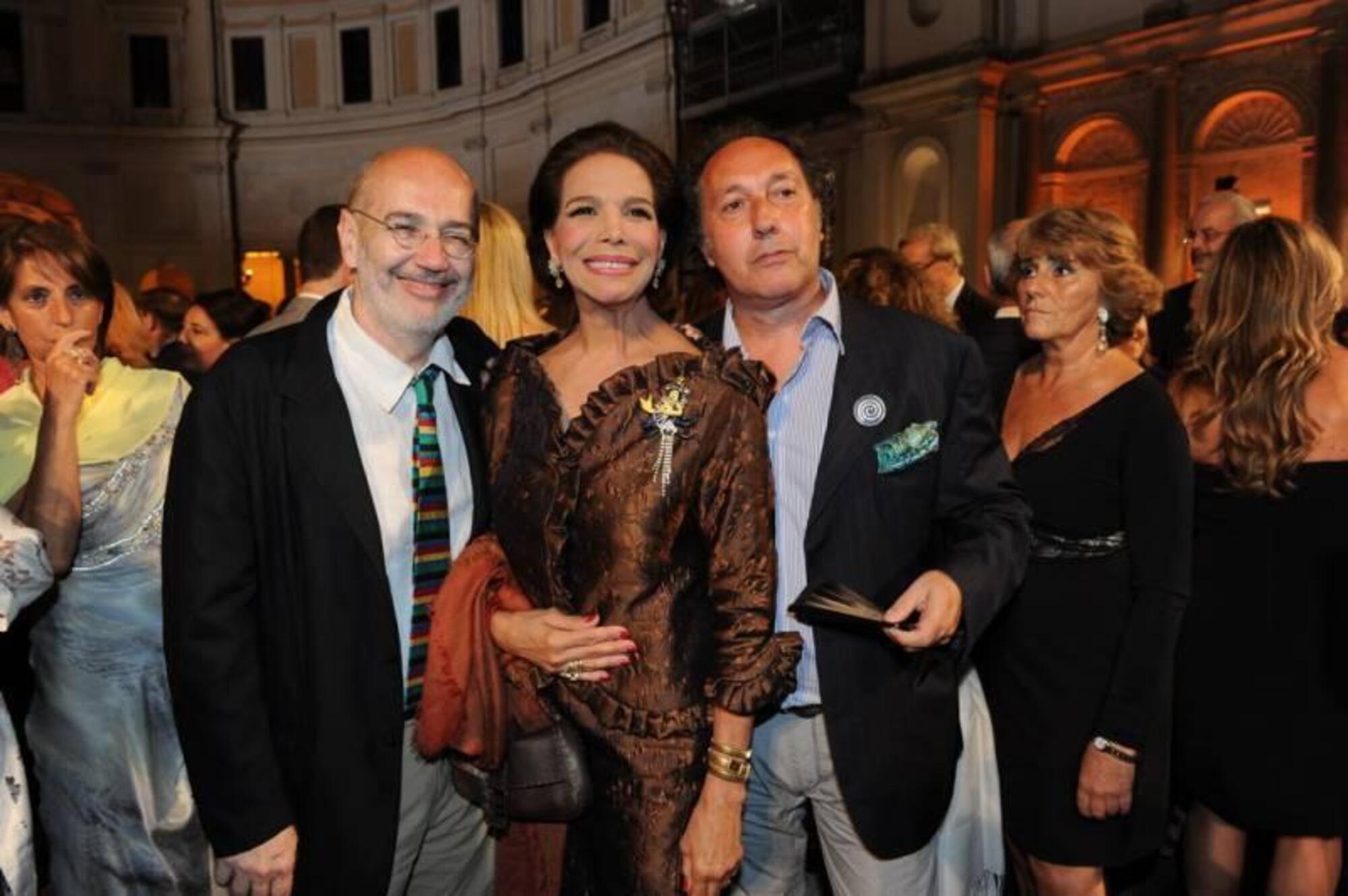 Beppe Scaraffia, Marisela Federici e Fulvio Abbate al Premio Strega