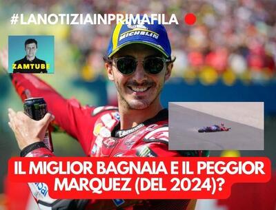MotoGP2024 - Il miglior Bagnaia (di sempre) e il peggior Marquez (del 2024)? [VIDEO]