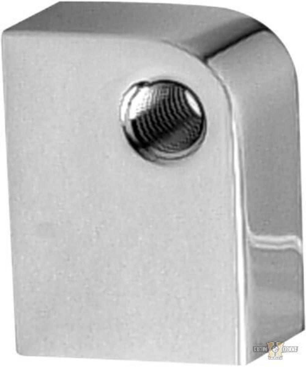 Blocchetto montaggio fanale billet cromato univers 