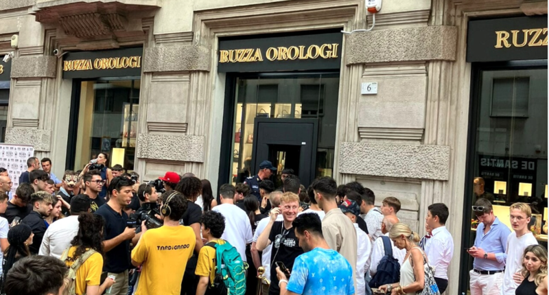 Altro che Pride, la Milano tamarra è andata al Ruzza Watch Day con ...