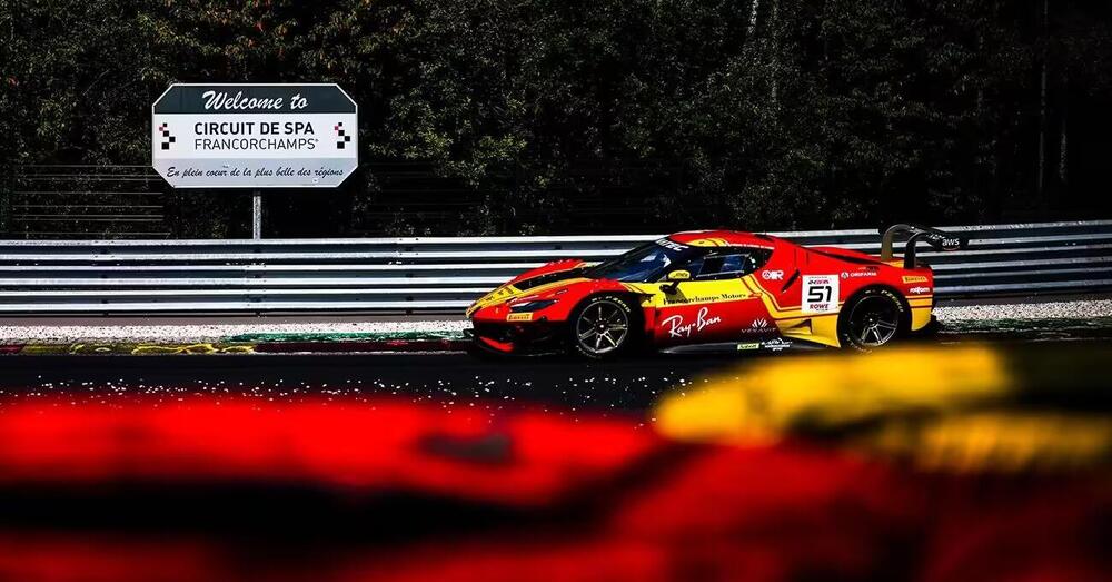 Ferrari, che sfortuna alla 24 Ore di Spa: cos&#039;&egrave; successo e come la 51 ha perso la vittoria