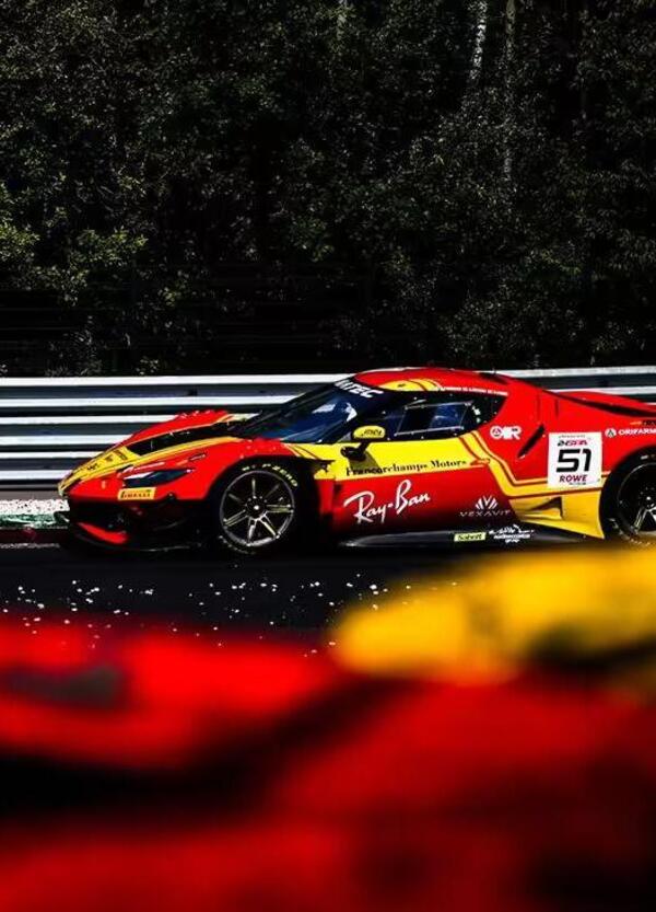 Ferrari, che sfortuna alla 24 Ore di Spa: cos&#039;&egrave; successo e come la 51 ha perso la vittoria