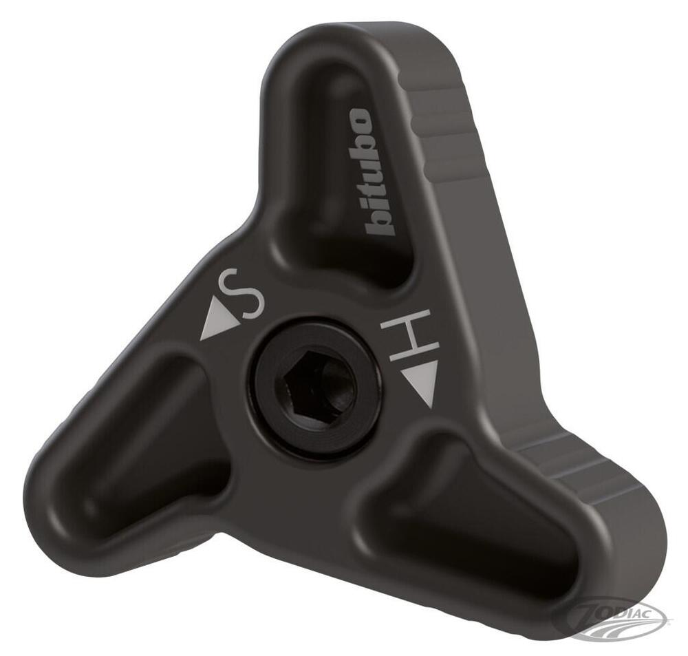 Manopola per la regolazione idraulica degli ammort Bitubo