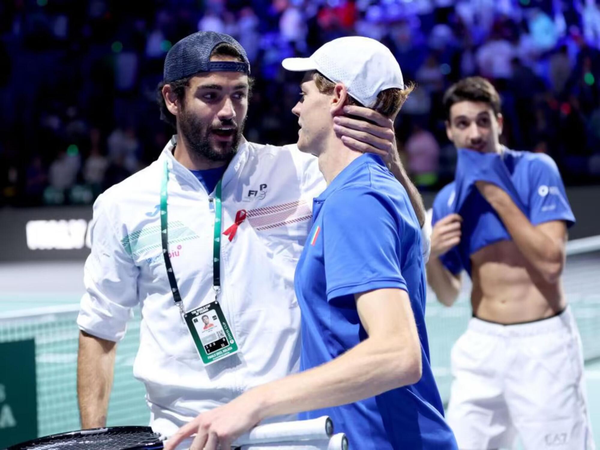 Jannik Sinner e Matteo Berrettini