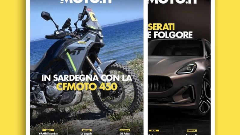 Scarica il Magazine n&deg;606 e leggi il meglio di Moto.it