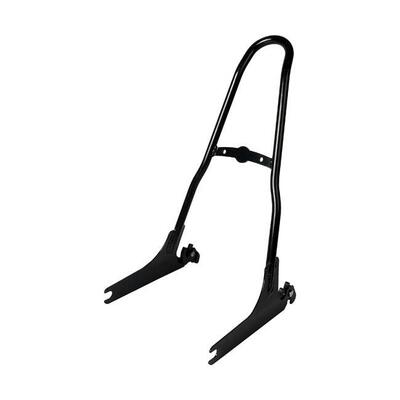 Schienalino Sissy Bar rimovibile nero alto 21&rdquo; per 