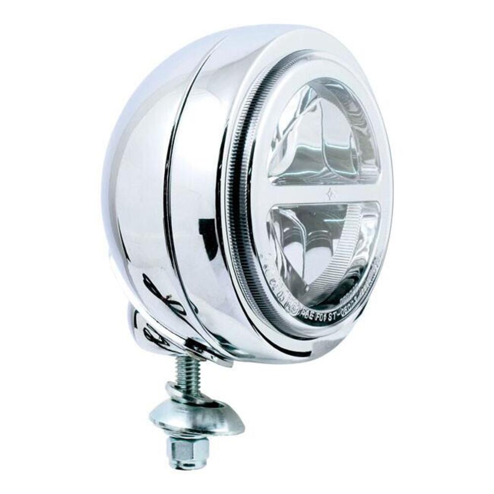 Faro 4 1/2'' antinebbia laterale a LED cromato Mot 