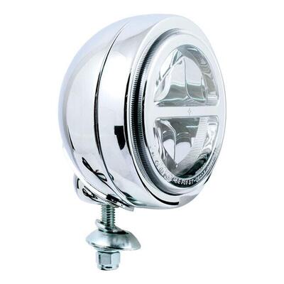 Faro 4 1/2'' antinebbia laterale a LED cromato Mot 
