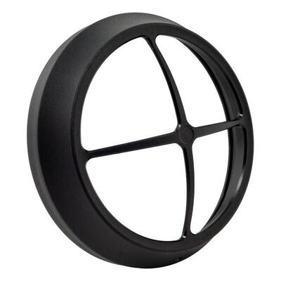 Ghiera per faro da 7&rdquo; PM Cross Bar nera opaca per Performance Machine