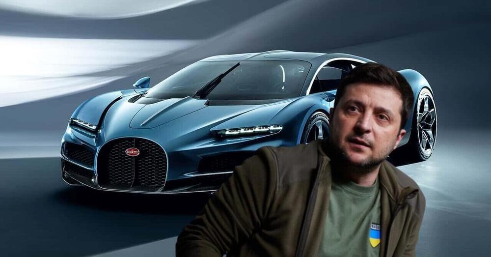 Zelensky, ma cos&rsquo;&egrave; la storia della Bugatti della moglie, Olena Zelenska, acquistata a Parigi per quasi cinque milioni?