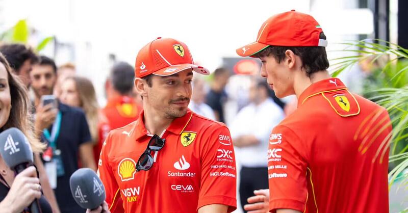 F1. Leclerc: &quot;Bearman potr&agrave; contare sempre sui miei consigli. La FDA forma piloti al 100%&quot;