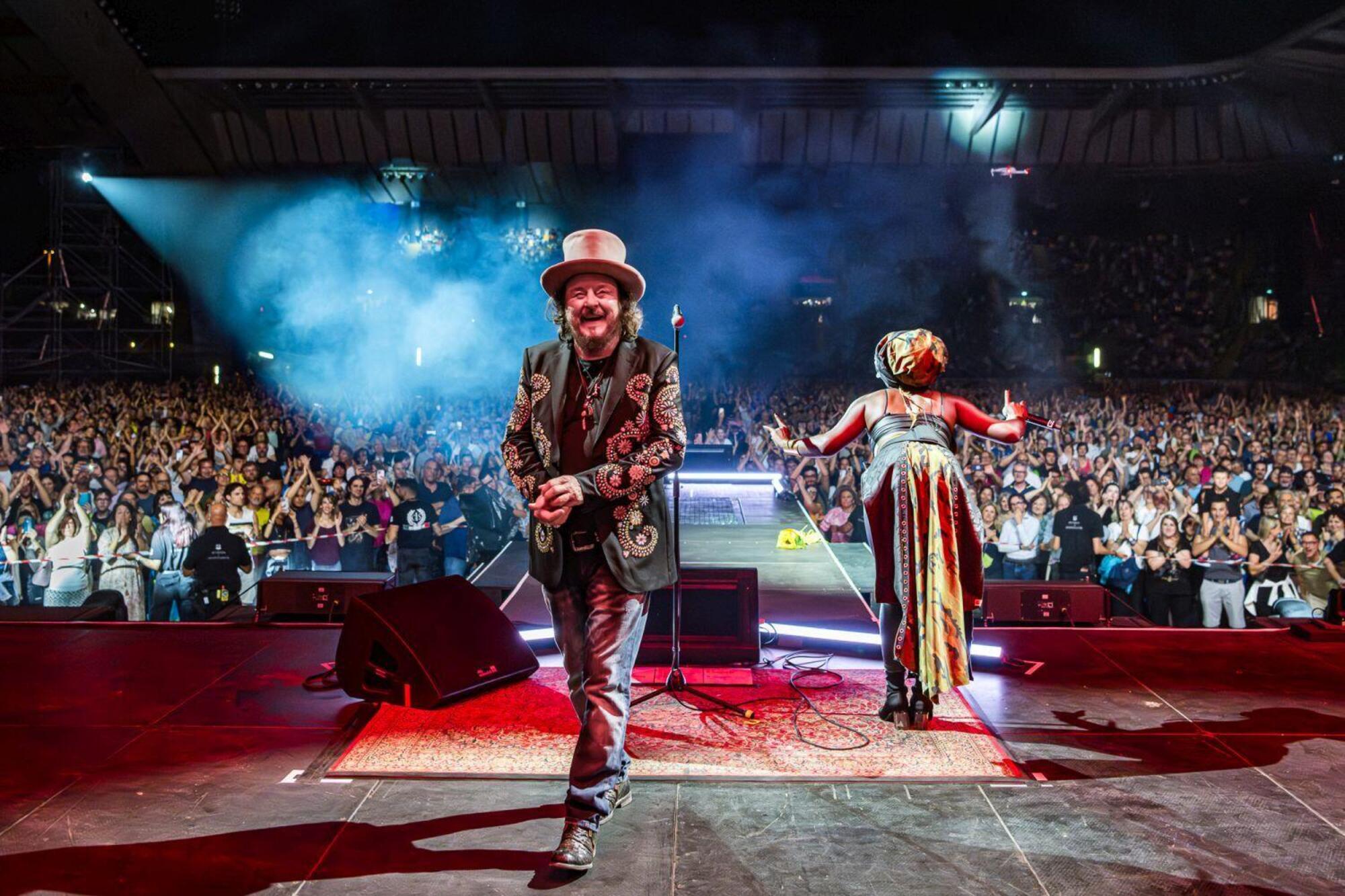 Il concerto di Zucchero a San Siro