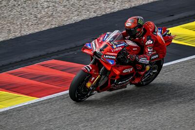 MotoGP 2024. GP di Germania. Pecco Bagnaia: "Non sono ancora soddisfatto del feeling. Le cadute? Fa freddo e poco grip" 