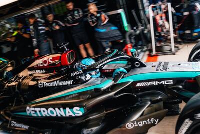 F1. GP Gran Bretagna, Russell: "Siamo competitivi e abbiamo diverse strategie aperte per la gara"