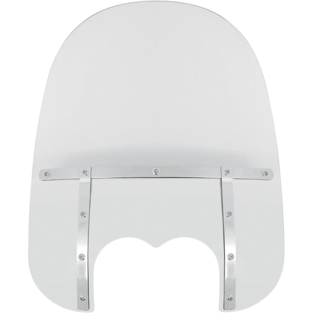 Parabrezza Memphis Fats alto 53 cm trasparente per 