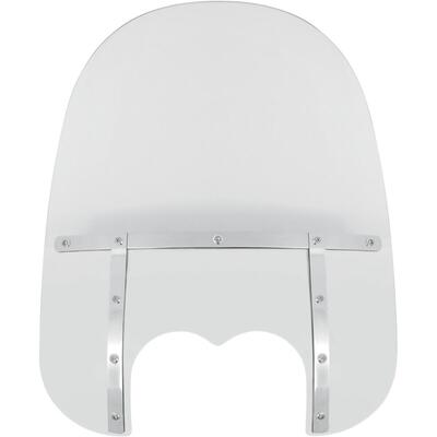 Parabrezza Memphis Fats alto 53 cm trasparente per 