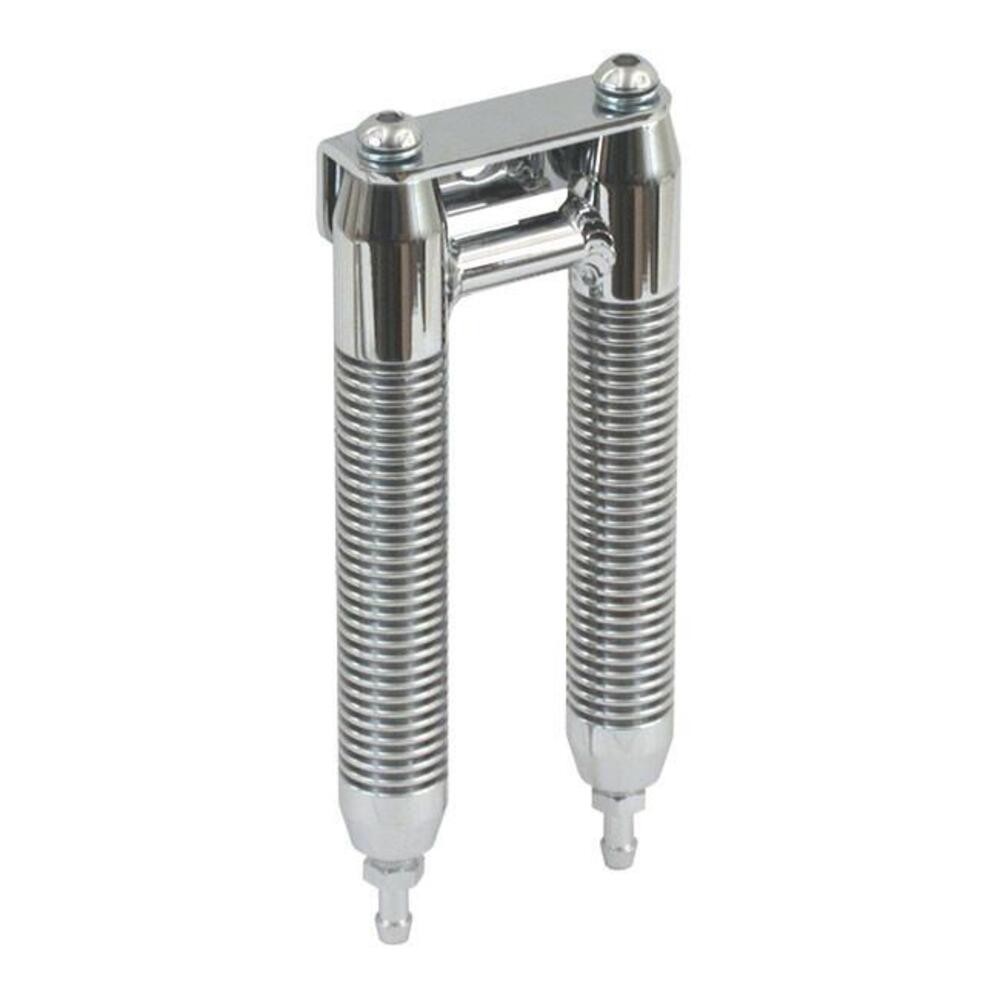 Radiatore olio Straight cromato per Telai con tubi 