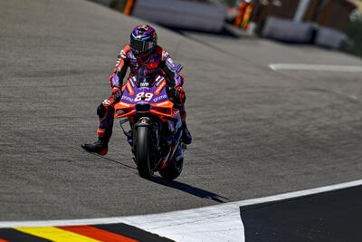 MotoGP 2024. GP di Germania. Jorge Martin: "Ho dovuto ripensare la gara. Le gomme? Noi Ducati soffriamo l'anteriore"