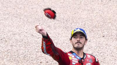 MotoGP 2024. GP di Germania. Pecco Bagnaia: "Il podio oggi va bene, domani possiamo fare la differenza"