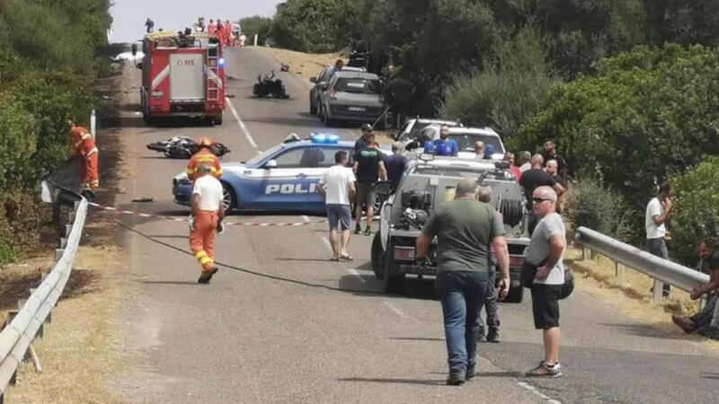 Oristano, terribile scontro tra auto e moto: 3 morti e 2 feriti