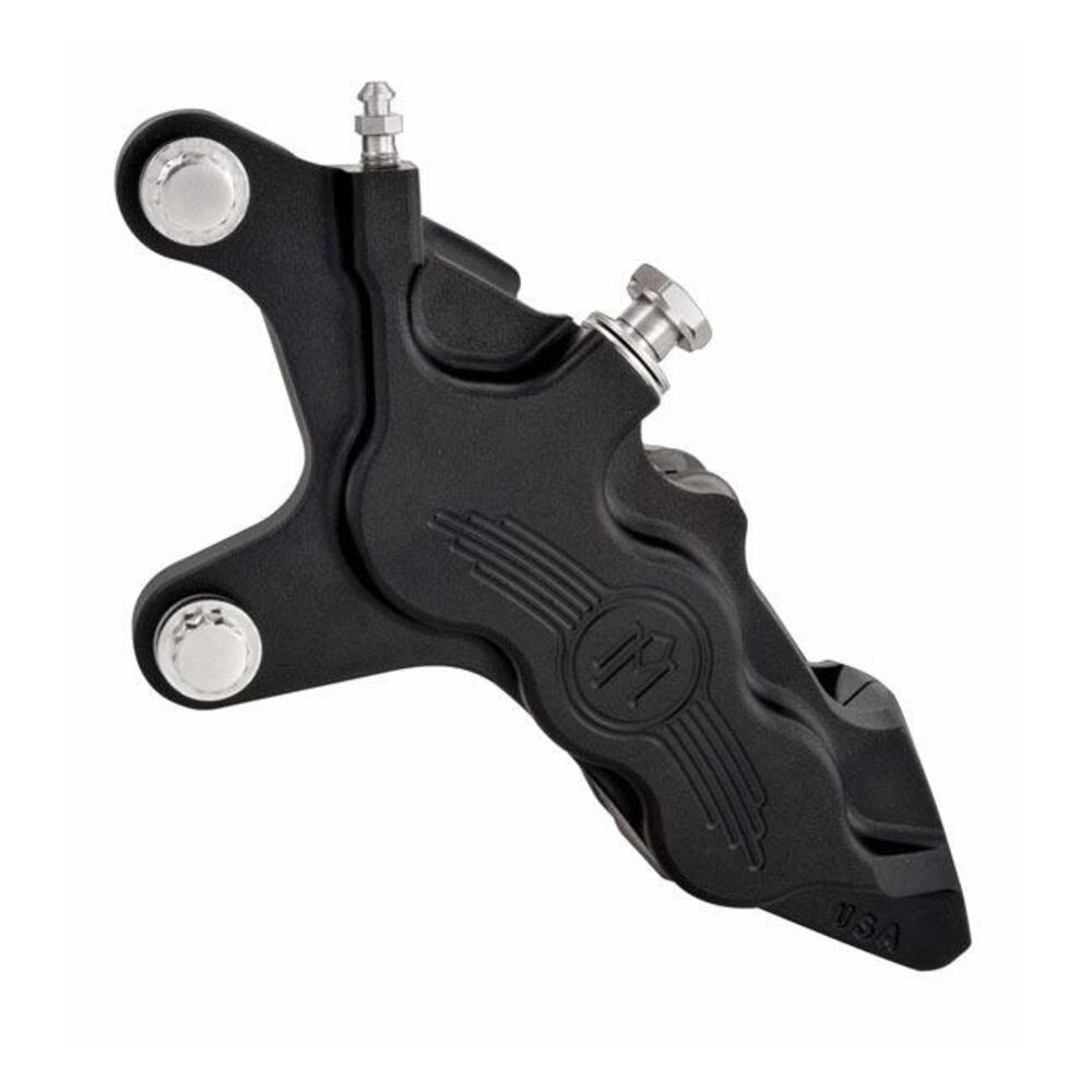 Pinza freno PM 6 pistoni anteriore sinistra nera p Performance Machine