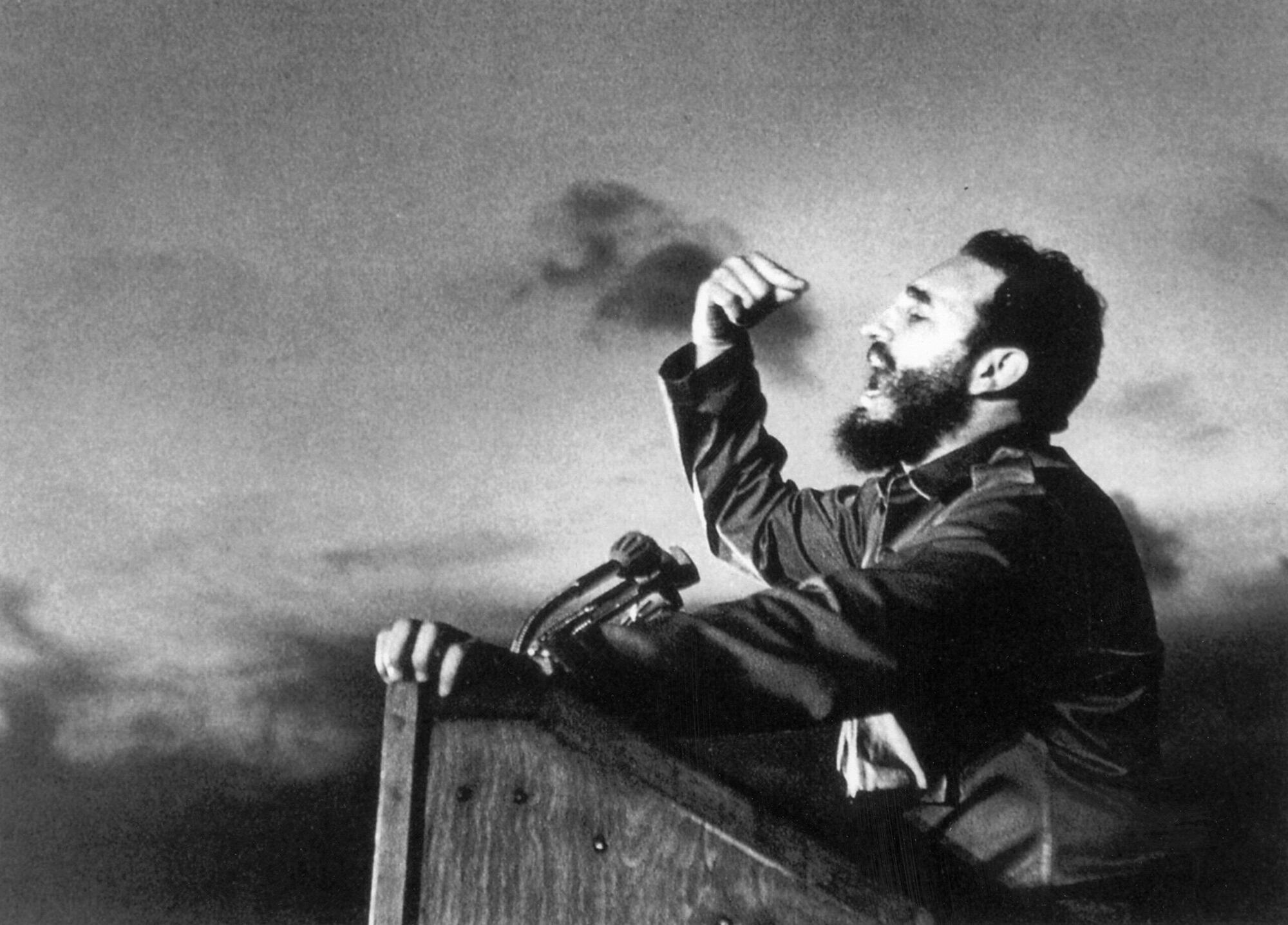 Il dittatore cubano Fidel Castro