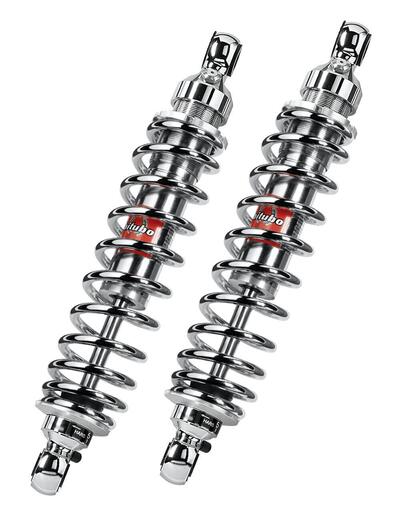 Ammortizzatori Bitubo WME cromati lunghi 13,5&rdquo; mol