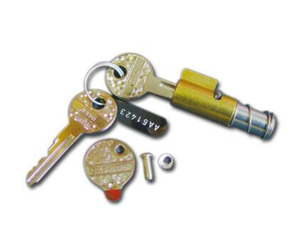 Bloccasterzo con due chiavi per vari modelli Harle 