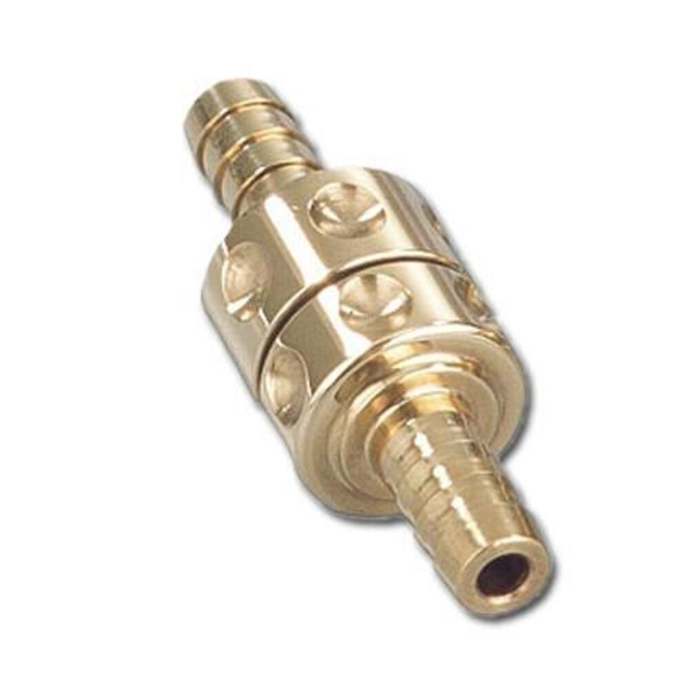 Rubinetto benzina Kustom Tech in ottone in linea K 