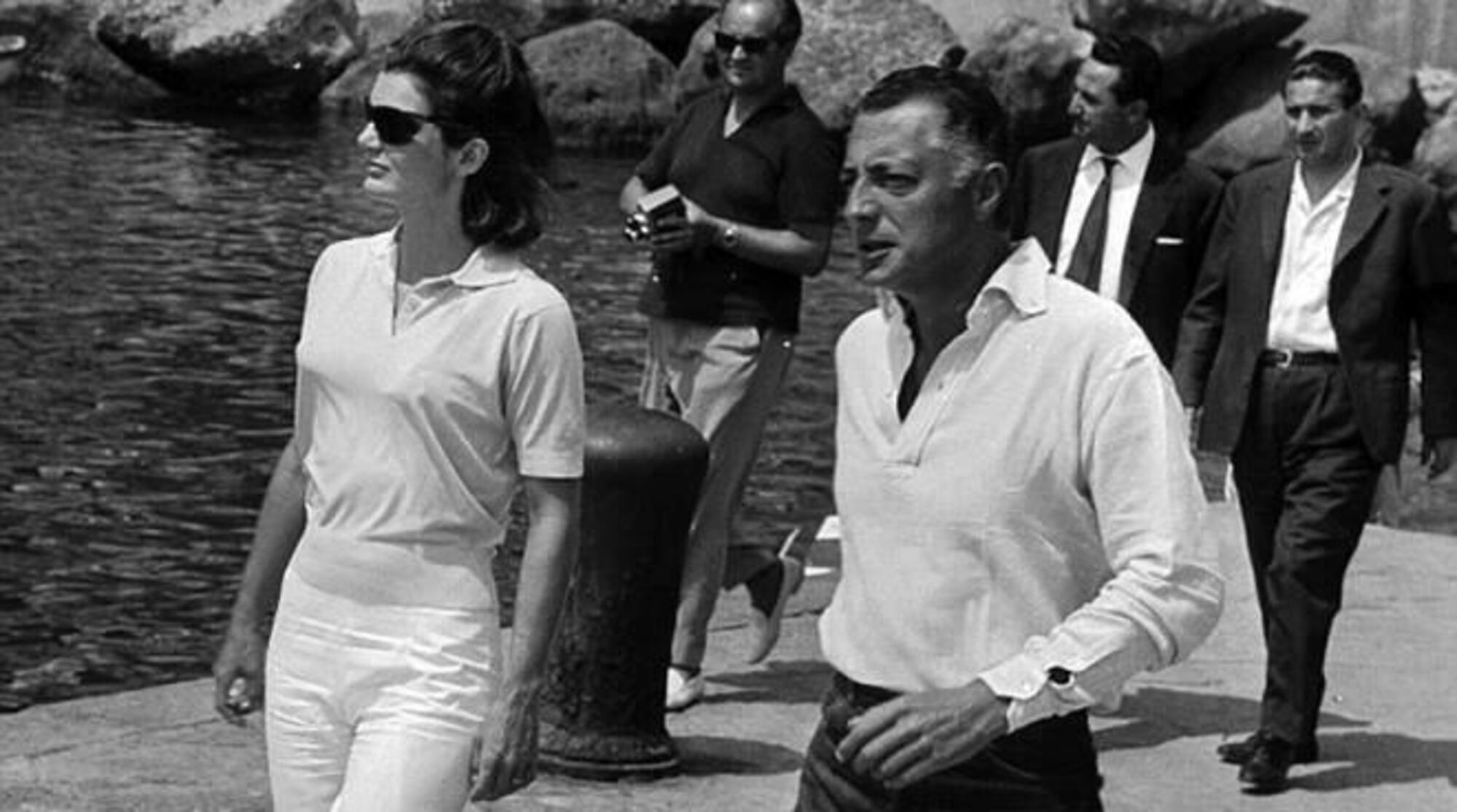 Jacqueline Kennedy e Gianni Agnelli