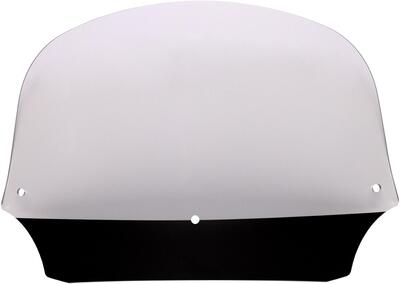 Parabrezza Memphis alto 9&rdquo; (23 cm) trasparente per 