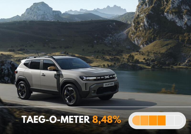 La nuova Dacia Duster GPL &egrave; incentivabile, e il finanziamento parte con 1.700 euro d&#039;anticipo