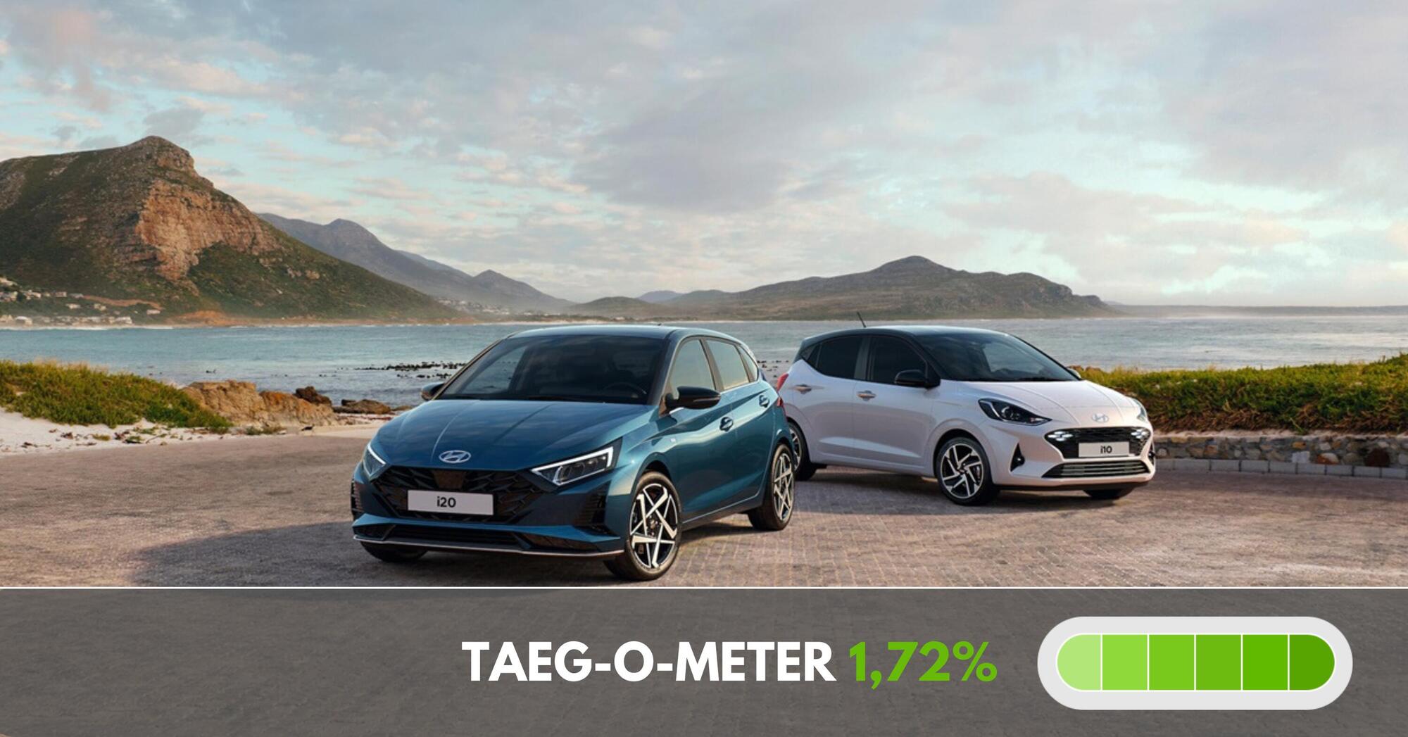 Promo Hyundai i10 e i20, tasso zero e incentivi statali!